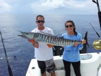 Experience the thrill of offshore fishing.